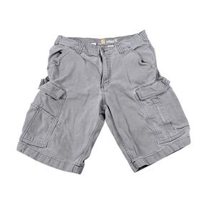 Carhartt Relaxed Fit Gray Cargo Shorts Mens32‎ Utility Outdoor Casual